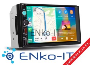 Uniwersalne 2 DIN Android Auto CarPlay